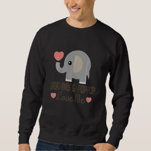 Sudadera Niños Grammy y Poppop Me Aman Nieto Elefante