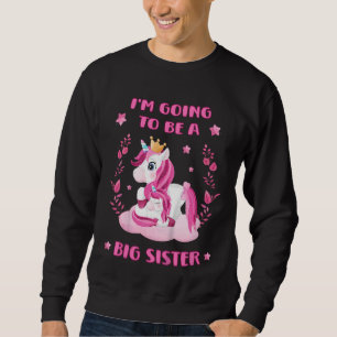 Sudadera Niños Gran Hermana Con La Que Voy A Ser Gran Herma