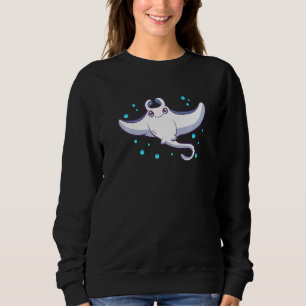 Sudadera Niños hombres Manta Ray Ocean Animal Sea Cute Boy 