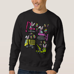 Sudadera Niños Huevos Caza Camión Crane Toddler Bo