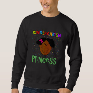 Sudadera Niños Infantil Infantil Princesa Chica Negra Marró