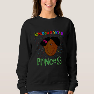 Sudadera Niños Infantil Infantil Princesa Chica Negra Marró