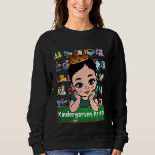Sudadera Niños Jardín De Infancia Príncipe De Vuelta A La E