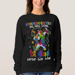 Sudadera Niños Jardín de niños Hemos terminado Unidad Pop I