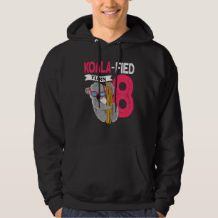 Sudadera Niños Koala Fied Turno 8 Cumpleaños Koalafied