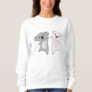 Sudadera Niños Koala Polar Bear Cute Animales