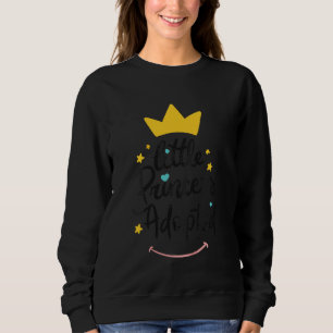 Sudadera Niños Linda Princesita Adoptada Adoptiva Genial