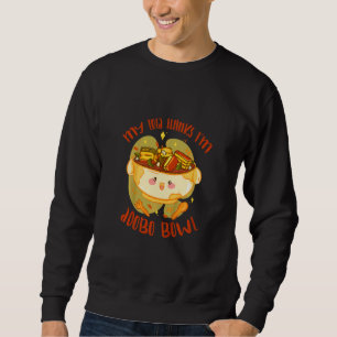 Sudadera Niños Mi Lola Piensa Que Soy Tazón De Adobo Bebé F