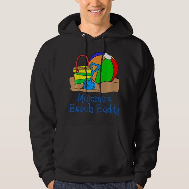 Sudadera Niños Mummu's Beach Buddy Abuela Nieta (Anverso)
