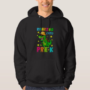 Sudadera Niños Niños Rugiendo En Pre K Dinosaurio  De Vuelt