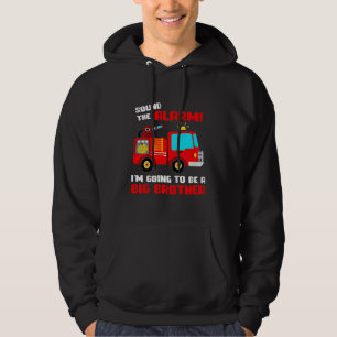 Sudadera Niños Niños Voy a ser un hermano mayor Camión de