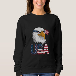 Sudadera Niños patriotas de la camiseta de EE.UU. águilas m