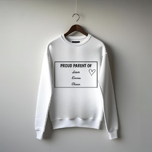Sudadera Niños personalizados Nombre Sweatshirt - Regalo pa
