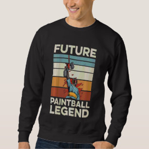 Sudadera Niños Pintball Jugando Por Tu Futuro Pintballer