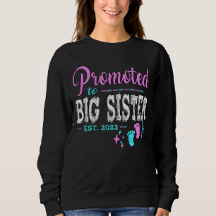 Sudadera Niños Promocionados A Big Sister Revea Del Embaraz