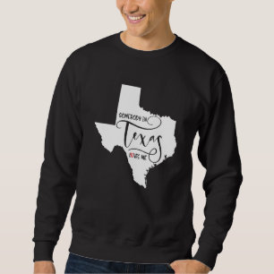 Sudadera Niños Que Alguien En Texas Me Ama