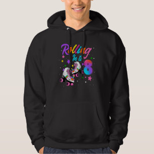 Sudadera Niños que se deslizan en patinaje de patinaje sobr