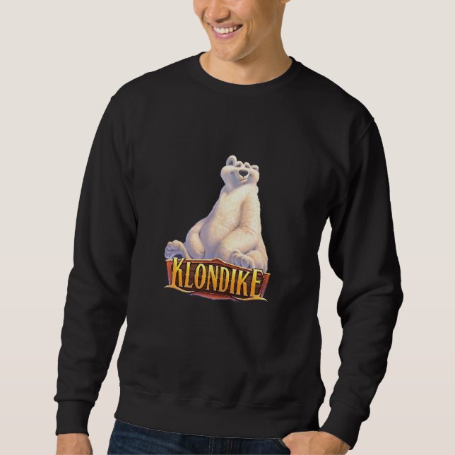 Sudadera Niños relajan oso polar (Anverso)