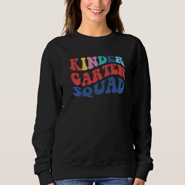 Sudadera Niños retro de la escuela de profesores de guarder (Anverso)