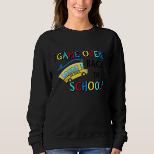 Sudadera Niños Retro de vuelta a la escuela gnomo lindo 1