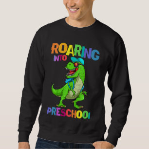 Sudadera Niños Roarando En Dinosaurios Preescolares Rex De