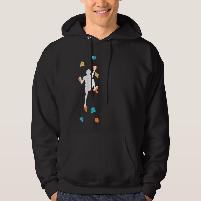 Sudadera Niños rodando escalada en el muro de escalada Ha (Anverso)