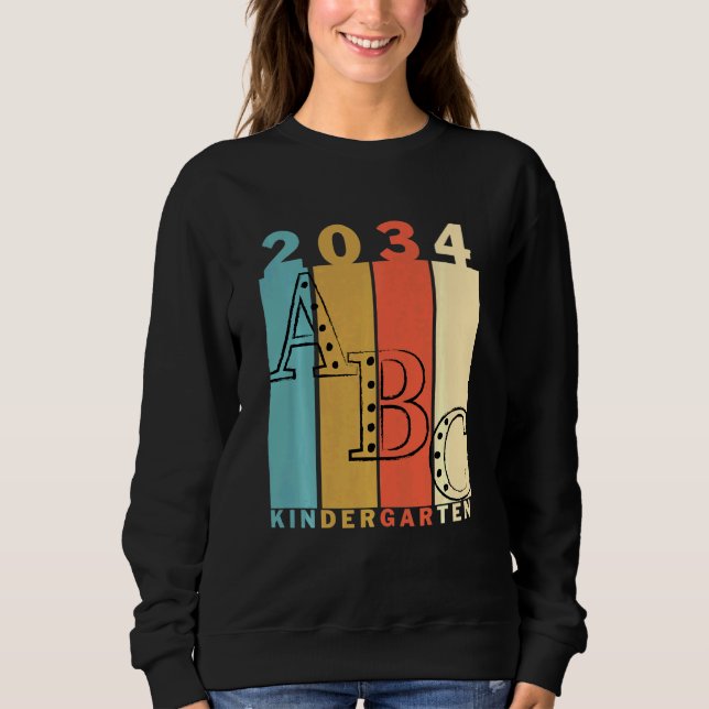 Sudadera Niños Saludan A Los Niños De Primera Jornada De Re (Anverso)