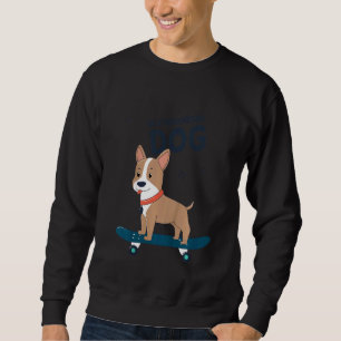 Sudadera Niños Skateboarding Perro Puppy Skateboard Dog Ska