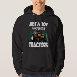 Sudadera Niños Solo Un Niño Que Ama A Los Niños Agricultore