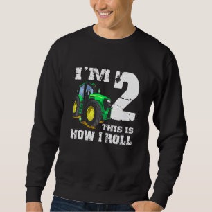 Sudadera Niños, soy 2 Farm Barnyard Tractor 2ª parte de cum