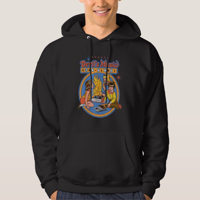Sudadera Niños Ste Reo Devils Música Cantando a lo largo de (Anverso)
