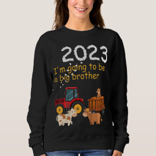 Sudadera Niños Voy a ser un hermano mayor 2023