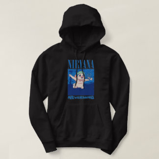 Sudadera Nirvana Nevermind Anime Parody Design - Retro Grun