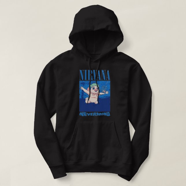 Sudadera Nirvana Nevermind Anime Parody Design - Retro Grun (Diseño del anverso)