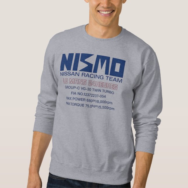 Sudadera Nismo Nissan GTR R32 R33 R34 R35 (Anverso)
