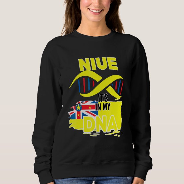 Sudadera Niue en mi sangre (Anverso)