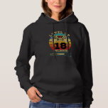 Sudadera nivel 18 Video Gamer desbloqueado 18th Birthday Me<br><div class="desc">Nivel 18 Video Gamer desbloqueado 18º cumpleaños de hombres regalos para mujeres</div>