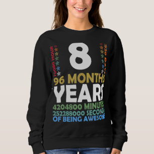 Sudadera Nivel 8 Juego de Video Desbloqueado 8Aniversario d