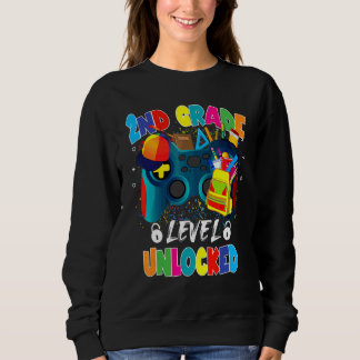 Sudadera Nivel de 2do Grado Desbloqueado Videojuego Jugador