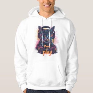 Sudadera Nivel de gatos de jugador arriba