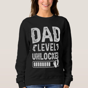 Sudadera Nivel de Papá Desbloqueado Embarazo 2023 Pronto Es