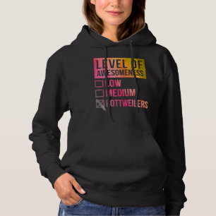 Sudadera Nivel Rottweiler De Rottweiler En Acuarela