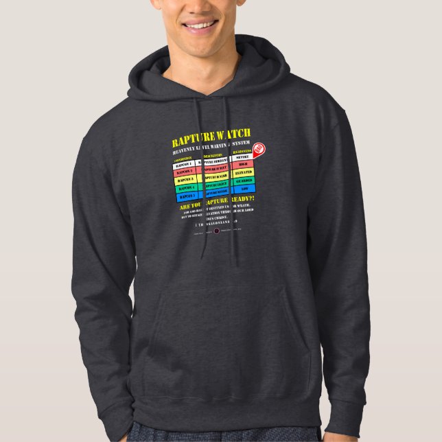 Sudadera Niveles de Alerta de Rapto (Anverso)