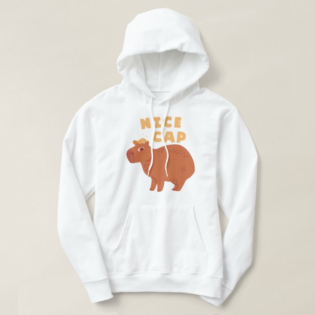 Sudadera Niza Cap Capybara (Diseño del anverso)