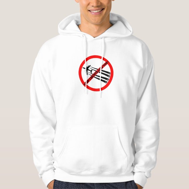 SUDADERA NO A LOS CHEMTRAILS STOP CHEMTRAILS (Anverso)