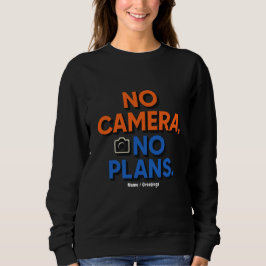 Sudadera No Camera No Plans Creative Lifestyle Gift