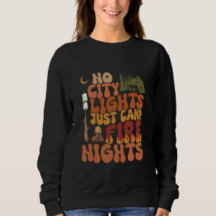 Sudadera No City Lights Camp Happy Campers Regalo 2025 Para
