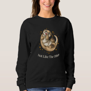 Sudadera No como las nutrias refranes nutria  citas nutria 