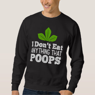 Sudadera No como nada que poops Vegeta Vegeta Vegeta