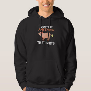 Sudadera No como nada que se flatula Veganos y vegetarianos